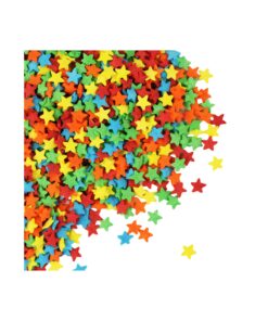 Bright Star Shape Sprinkles 75g