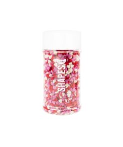 Bright Heart Shape Sprinkles 75g