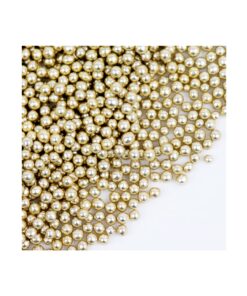 Vintage Gold Cachous Balls 4mm 90g