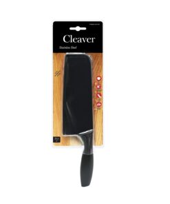 Stainless Steel Cleaver Knife with Cover 28cm