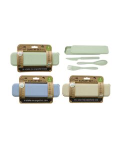 Eco-Friendly Cutlery Set 4pc Asstorted