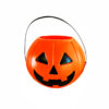 Pumpkin Design Round Bucket