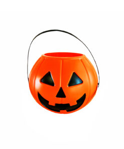 Pumpkin Design Round Bucket