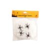 White Spiderweb 40g With 4 Spider