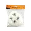 White Spiderweb Glow In The Dark 120g With 4 Spider