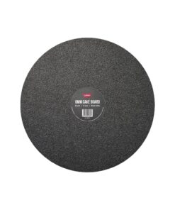 Black Round Glitter Cake Board 6mm 14inch