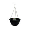 Black Hanging Planter Pot 30 x 16cm