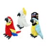 Plush Bird Pet Toy 24cm Assorted