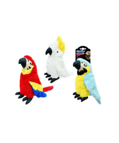 Plush Bird Pet Toy Assorted 24cm