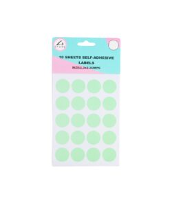 Rectangle Color Self Adhesive Labels 2.3x2.3cm 200pc Asstorted