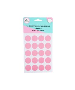 Rectangle Color Self Adhesive Labels 2.3x2.3cm 200pc Asstorted