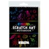 A6 Rainbow Scratch Paper 10pk