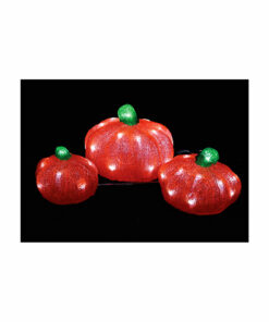 LED Pumpkin Lights 3pk