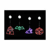 Luminous Spook Lights with Suction Cup Assorted