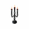Light Up Skeleton Candelabra 32cm