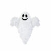 Hanging Tinsel Ghost 39cm