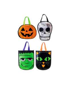 Trick or Treat Matalic Bags Assorted