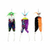 Hanging Skeleton Clown Assorted 40cm