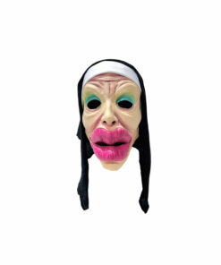 Botched Faced Nun Latex Mask