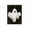 Hanging Smiley White Ghost 51cm