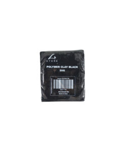 Black Polymer Clay 50g 4.5 x 5 x 1cm