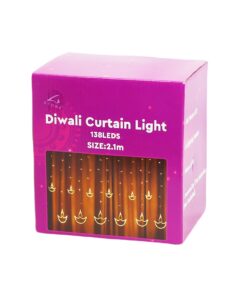 LED Diwali Curtain Light 12pc