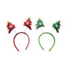 Red / Green Christmas Tree Headband Assorted