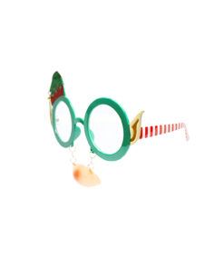 Elf Hat With Nose Christmas Glasses