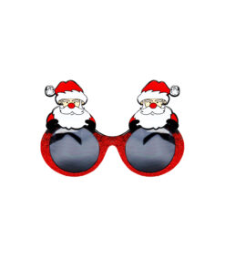 Santa Christmas Glasses