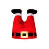 Santa Hat Legs Upside Down