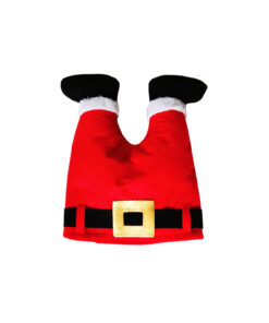 Santa Hat Legs Upside Down