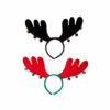 Red / Black Antler Headband Assorted 27 x 35cm