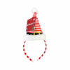 Red & White Striped Cone Christmas Headband