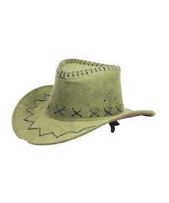 Green Cowboy Hat Adult