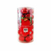 Red Christmas Bauble Ball Set 30pc 6cm