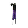 Purple Striped Witch Leg Yard Stake 2pc