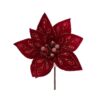 Red Jewelled Poinsettia 28cm