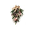 Christmas Drop Green Pine, Laurel Leaf & Berries 45cm