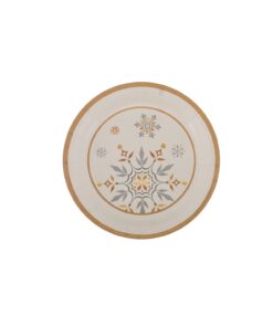 Snowflake Paper Plate 23cm 20pk