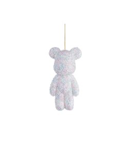 Sparkly Teddy Bear Tree Ornament 25cm