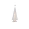 White Acrylic Light Up Tree 38 x 15cm