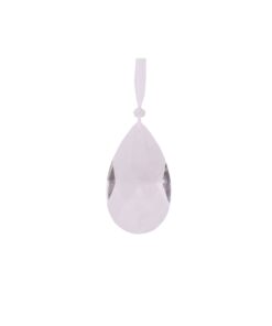 Crystal Tear Drop Tree Ornament 8.9cm