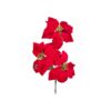 Red 3 Head Poinsettia 75cm