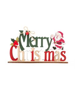 Merry Christmas Sign 22.5 x 12 x 4cm