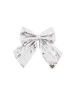 Disco Ball Mirror Bow 24 x 28cm