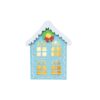 Blue Light Up Candy House 12 x 16 x 8cm