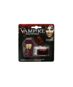 Vampire Fangs With Blood