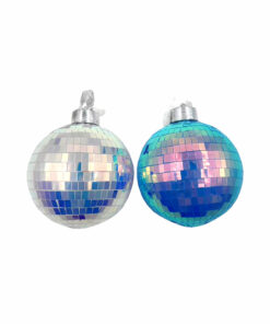 Iridescent Disco Ball Assorted 10cm