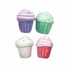 Cupcake Christmas Ornament Assorted 8 x10cm