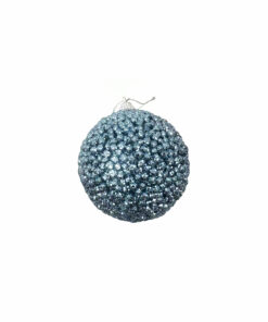 Light Blue Foam Christmas Ball 8cm